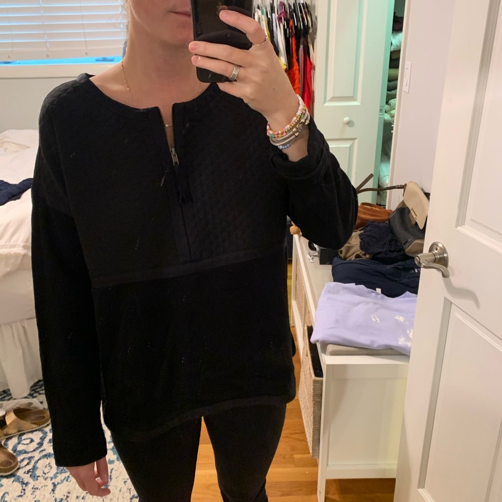 madewell quarter zip